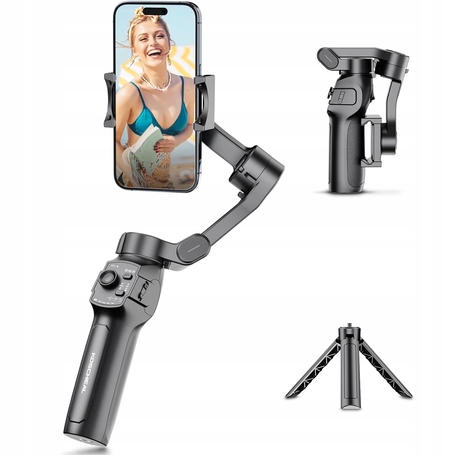 Comitok L9 Lite Gimbal 3 osiowy do smartfona Ai Tracking