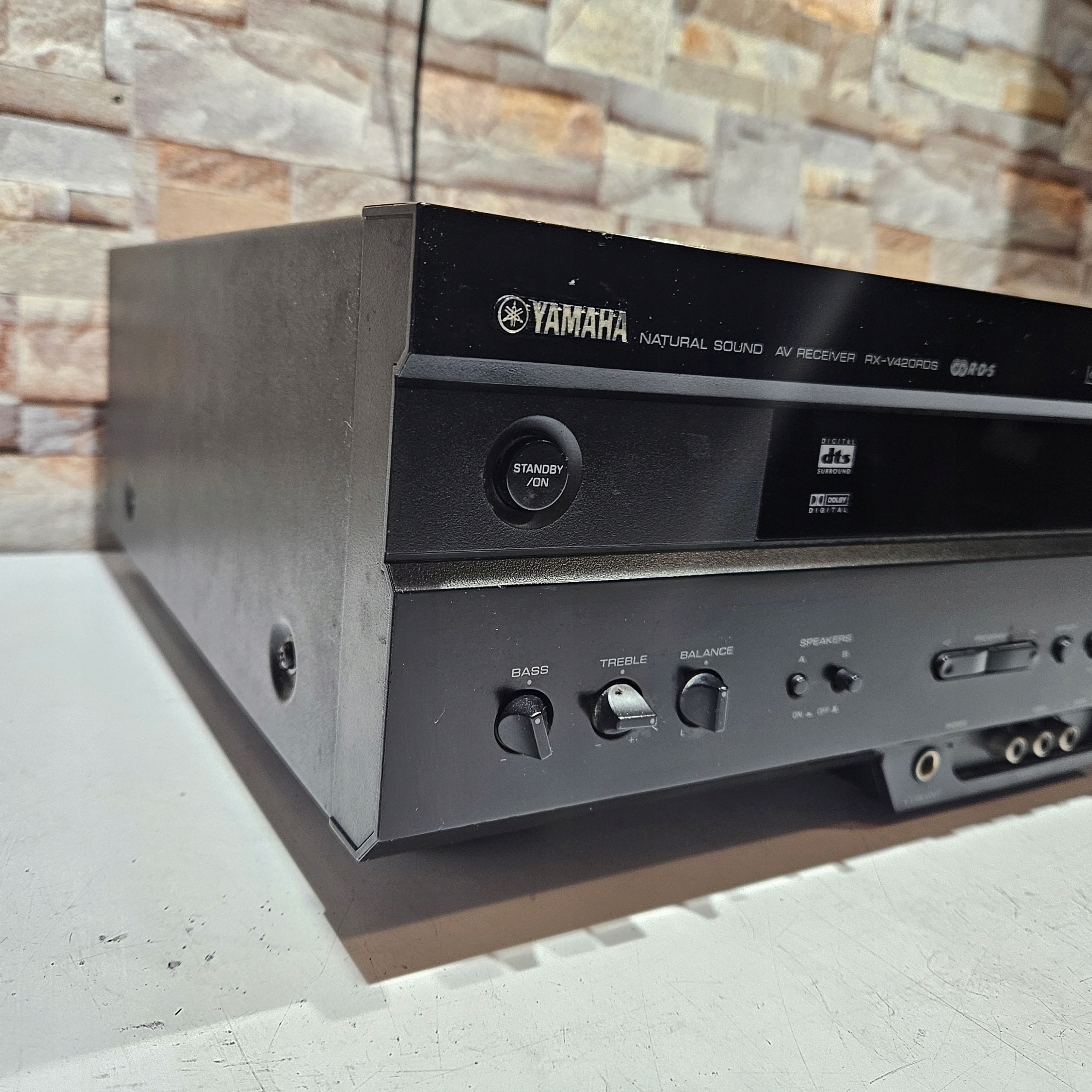 Amplituner Yamaha RX-V420 RDS 5.1 czarny Model RX-V420 RDS