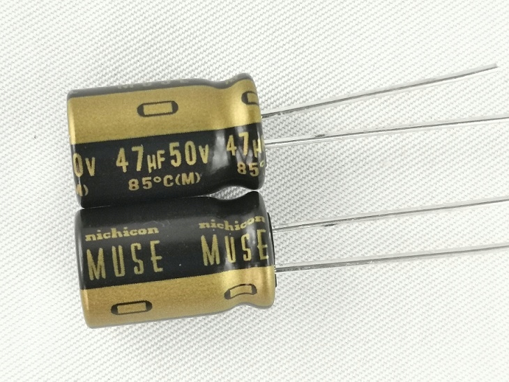 

47uF 50V Nichicon Muse Premium Grade 5 sztuk