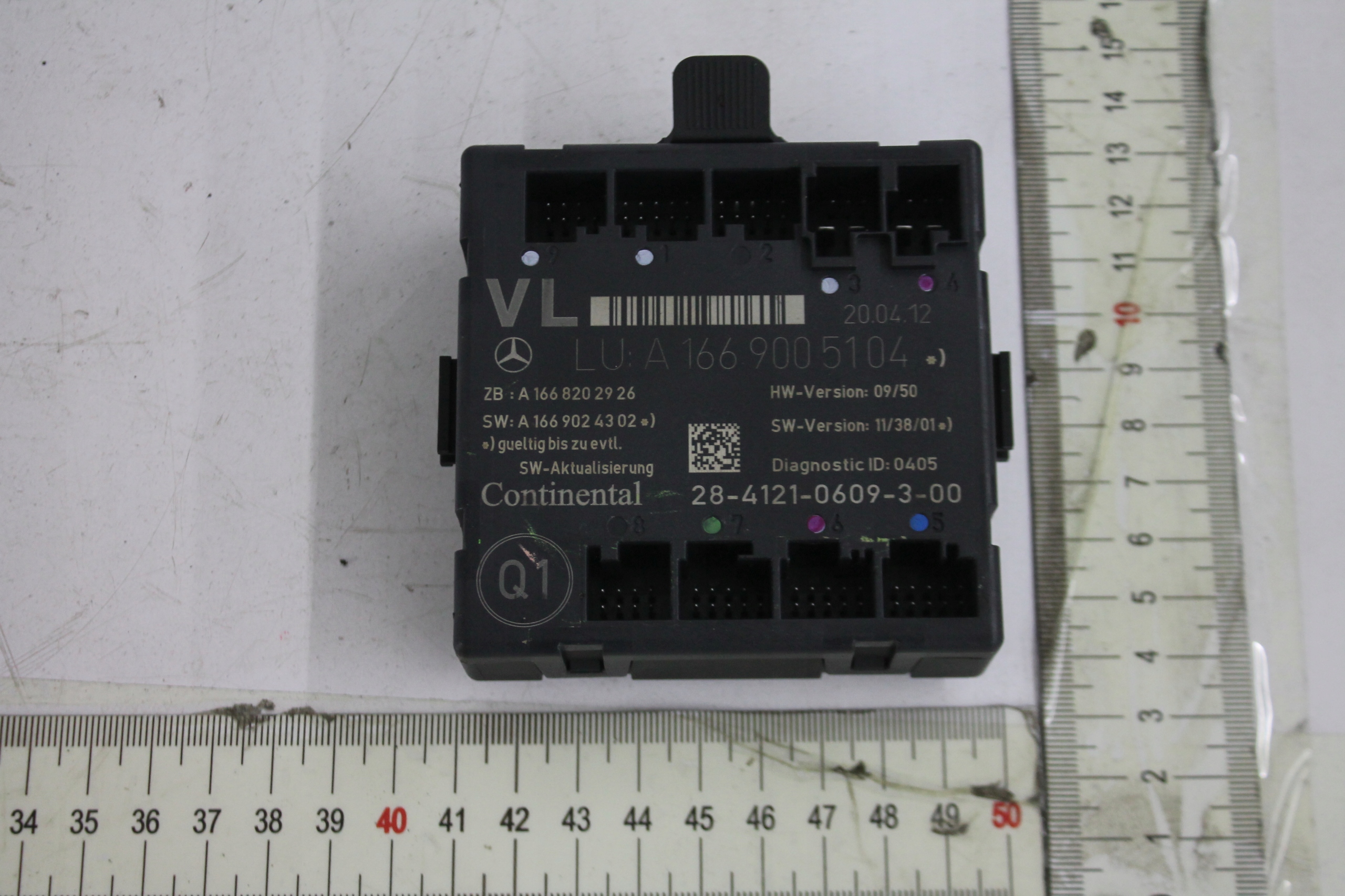module door A1669005104 MERCEDES W246 11-18