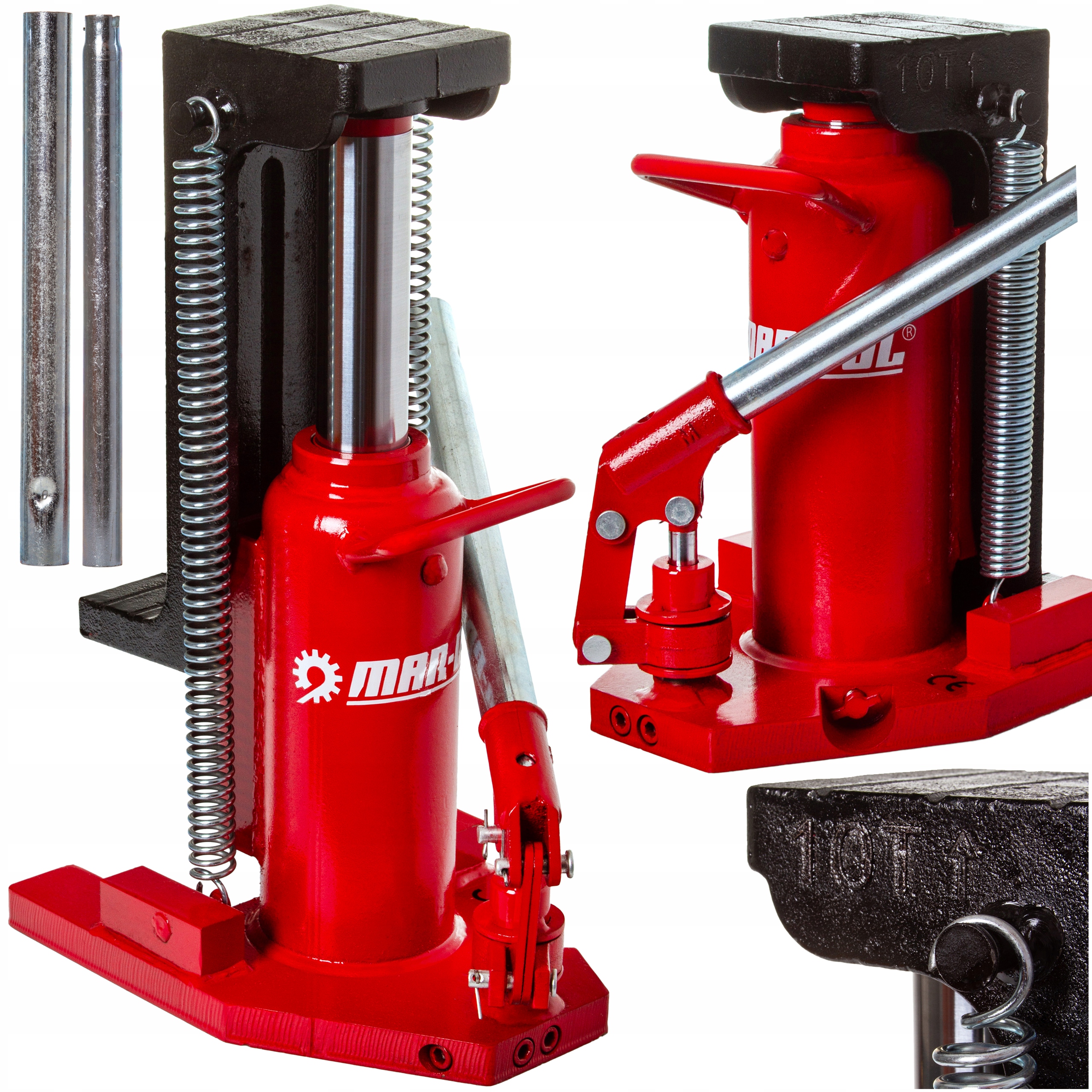 Hydraulický Pazúrový Strojový Zdvihák 10T Tir 10000 kg