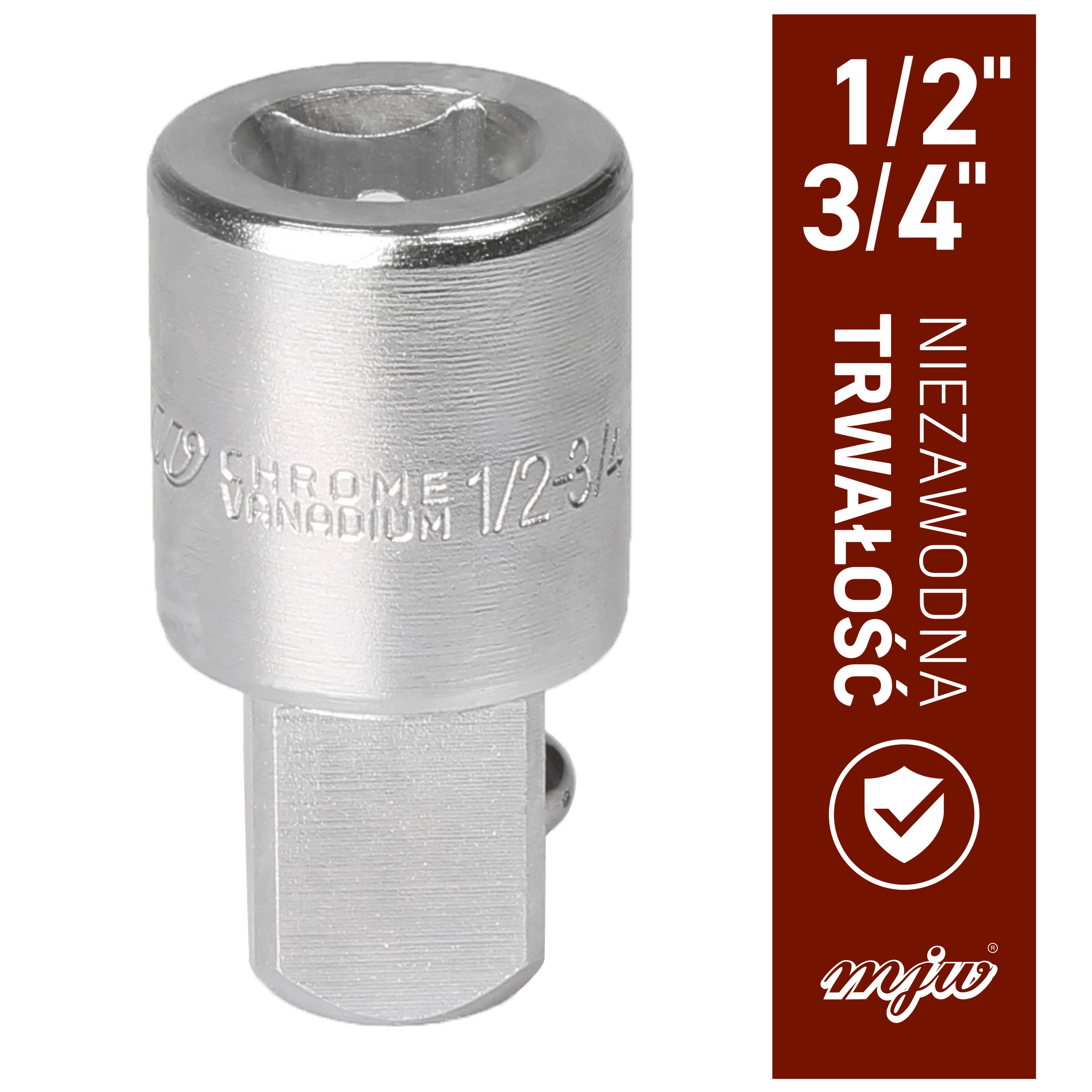 

Redukcja 1/2-3/4 klucza adapter z 1/2 na 3/4 Mjw