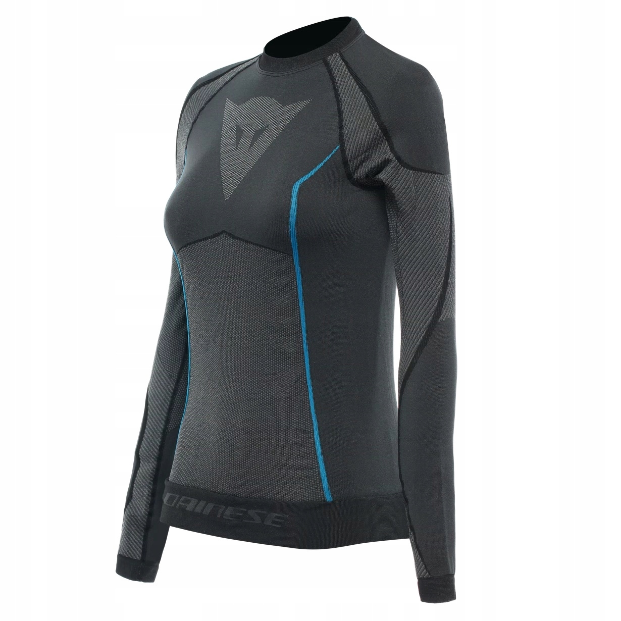 Tričko Dainese Dry Ls Lady Black/blue