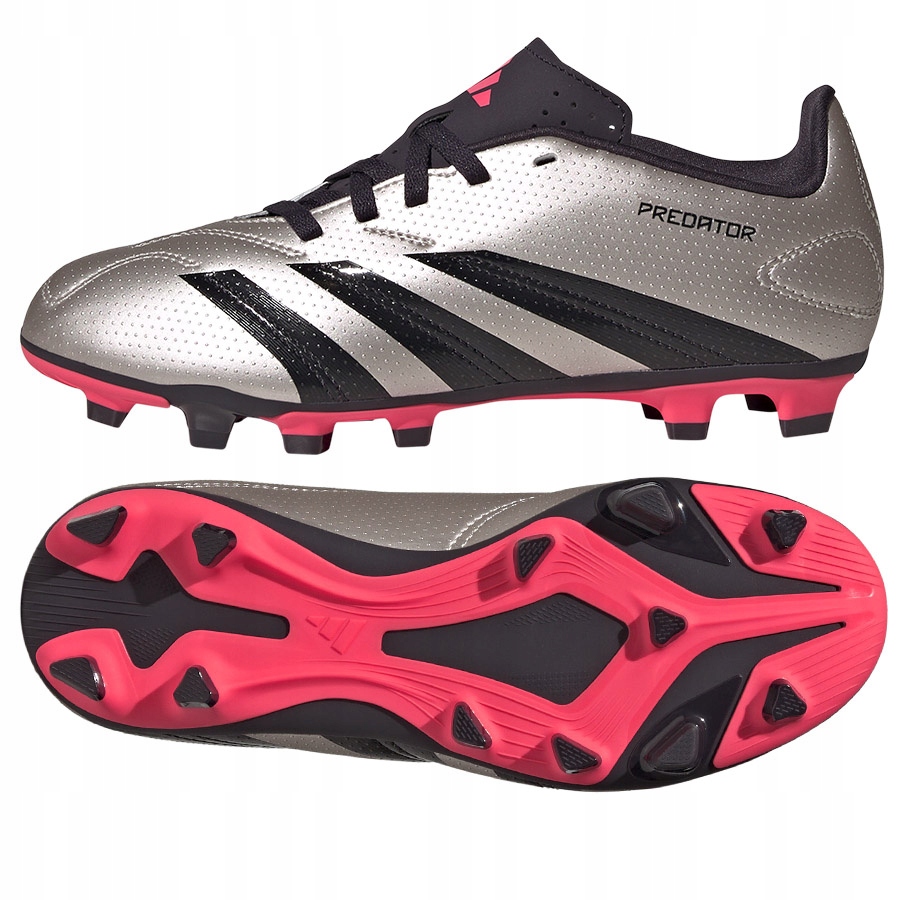 Boty adidas Predator Club FxG Jr IF6423 šedé 38 2/3