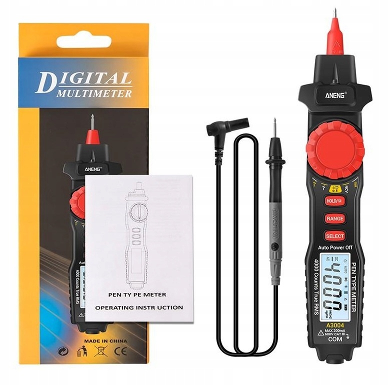 

Multimetr miernik wielofunkcyjny Aneng A3004