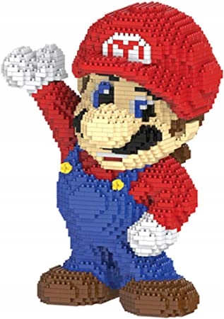 

Klocki Nano Mikro 3D Model Zabawkowy Mario Bros