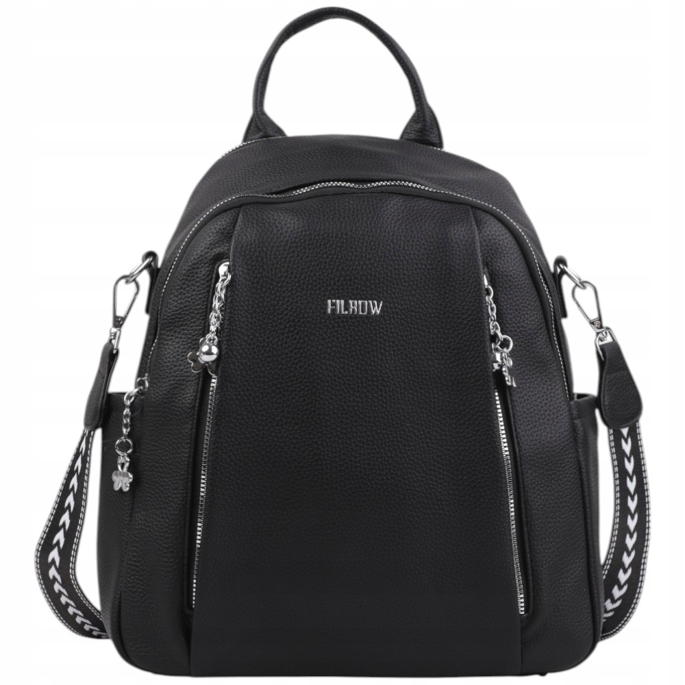 Plecak damski miejski A4 pojemny szkolny zamek torebki podróżne klasyczne