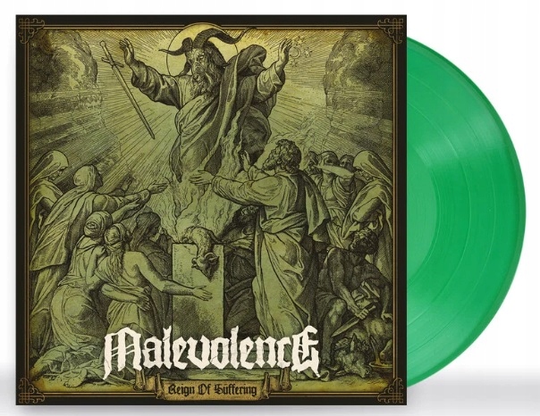 Malevolence Reign Of Suffering Lp Winyl Green
