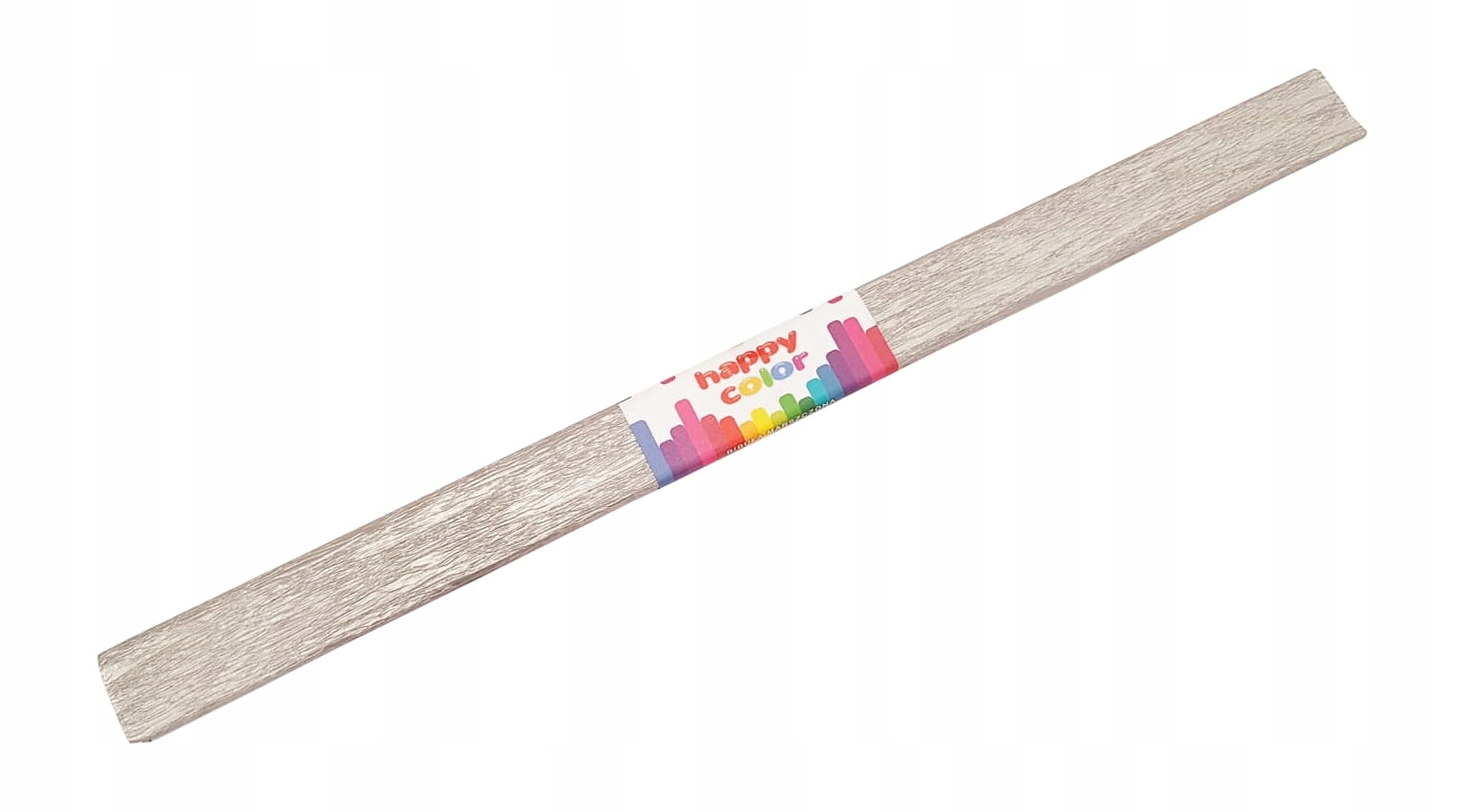 Bibuła marszczona Happy Color srebrna