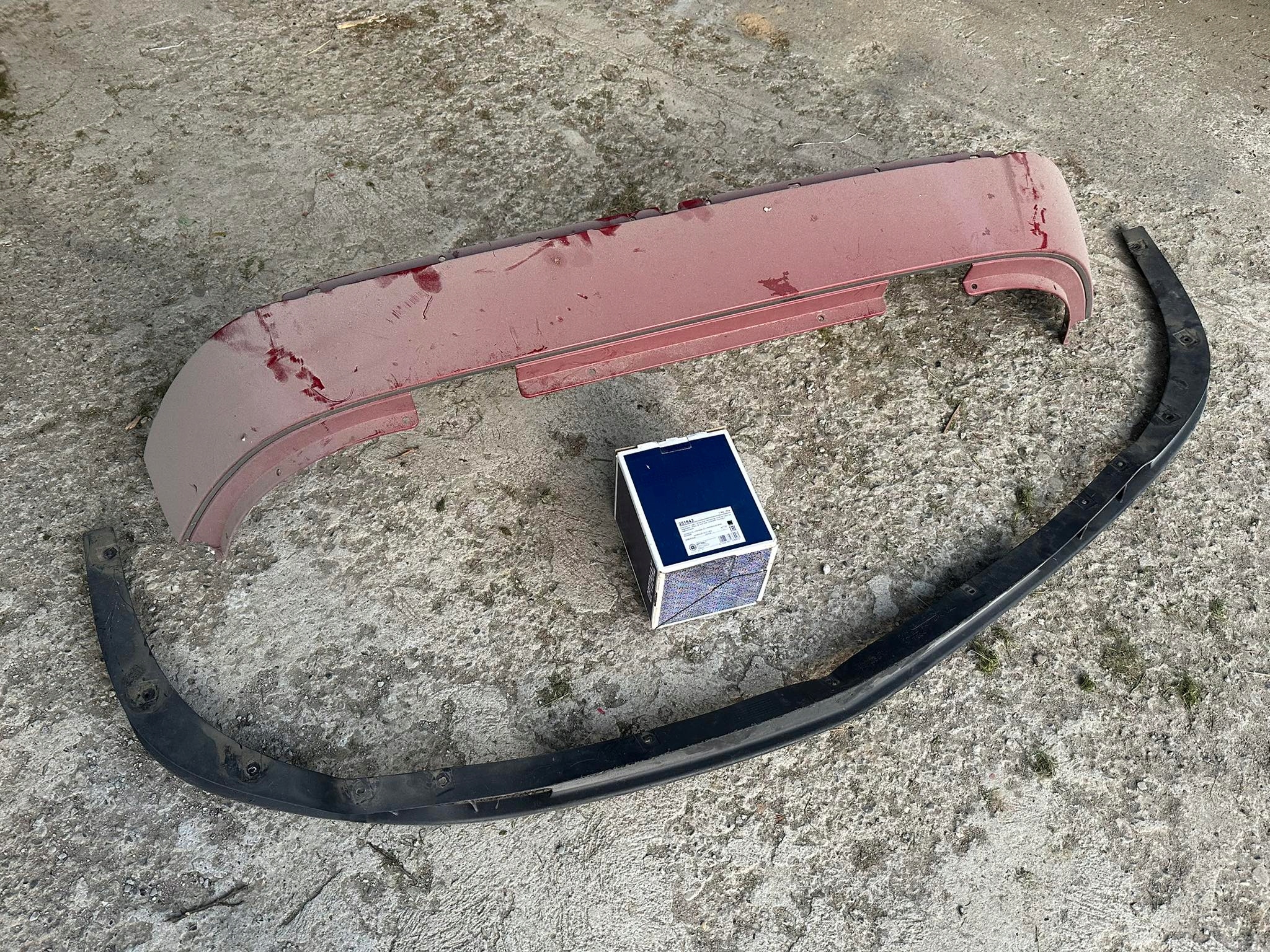 Corvette c6 słupek dach pałąk Crystal Red