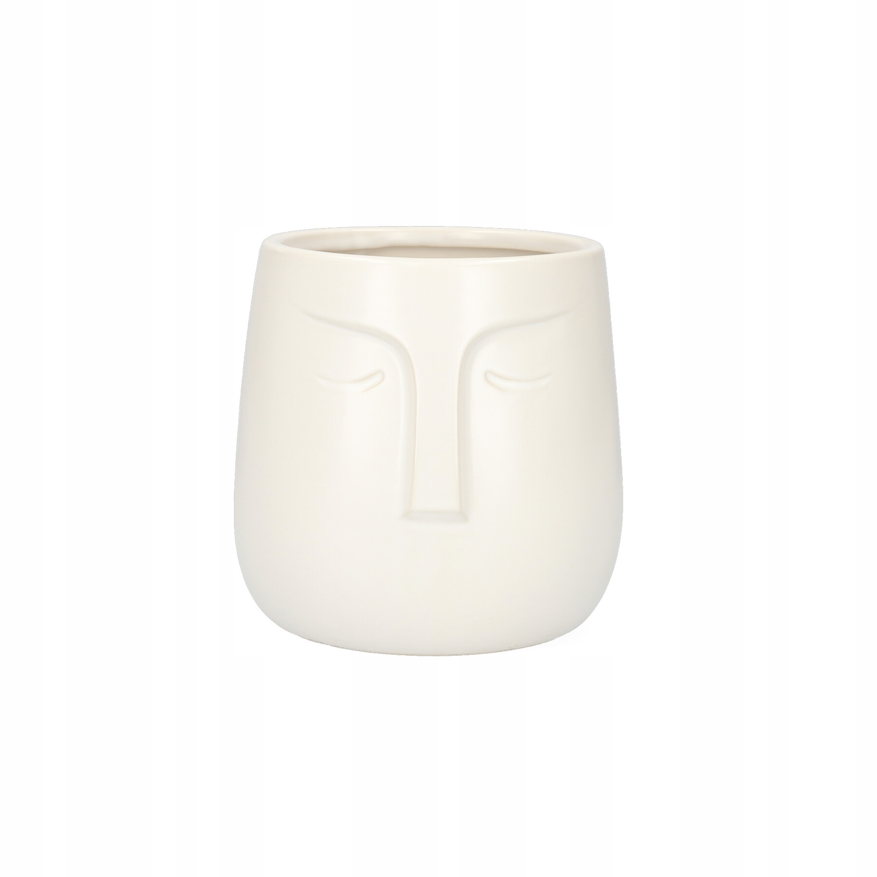 

Osłonka Na doniczkę kwiatka ceramiczna Face Homla