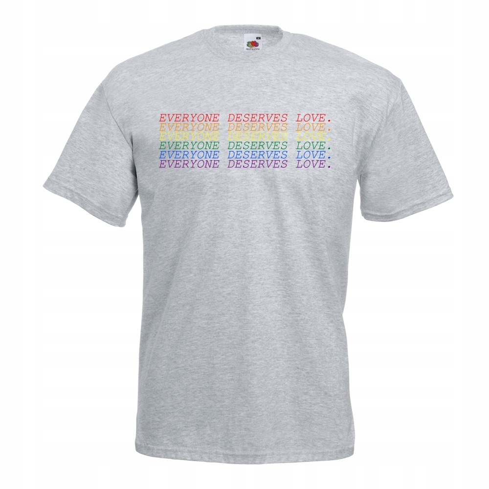 

Koszulka lgbt marsz parada równości XL szara