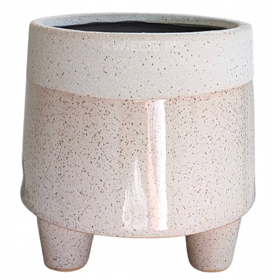 Osłonka CERAMICZNA na nóżkach BEIGE HIPPO Ø 11 cm EAN (GTIN) 5902641912320