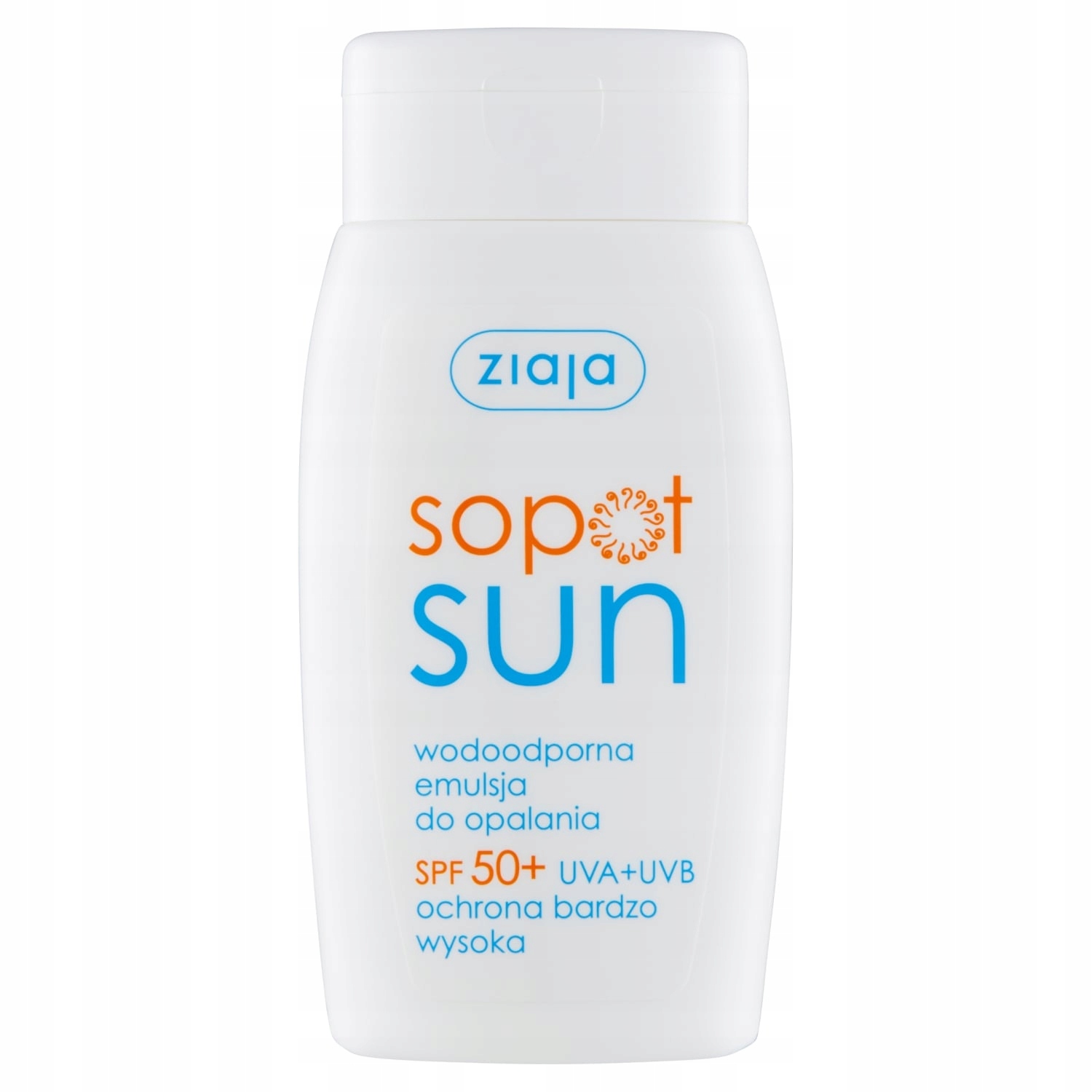 Ziaja Sopot Sun emulsja do opalania Spf 50+ 125 ml wysoka ochrona Uva Uvb