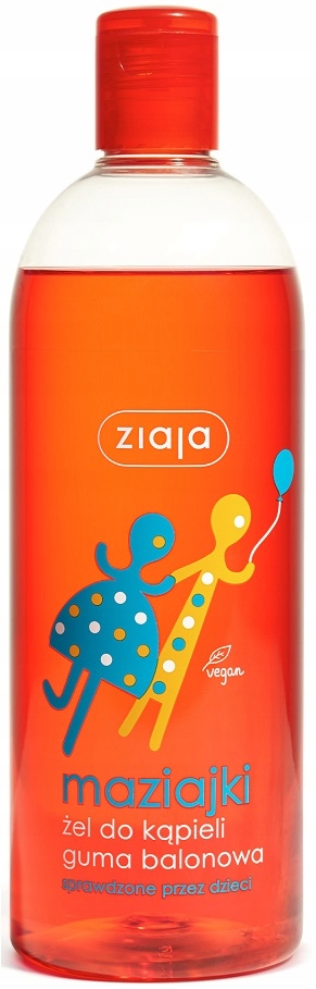 ZIAJA MAZIAJKI MYDŁO DO KĄPIELI GUMA 500ml