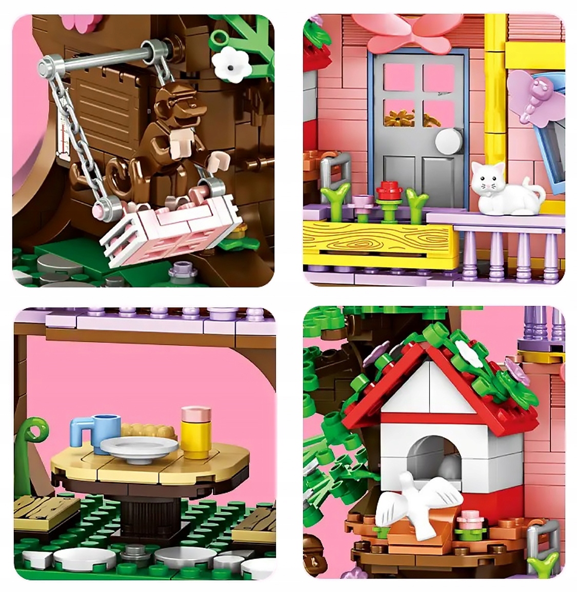 KLOCKI DOMEK NA DRZEWIE DOM PRZYJAŹNI Kod producenta 8841