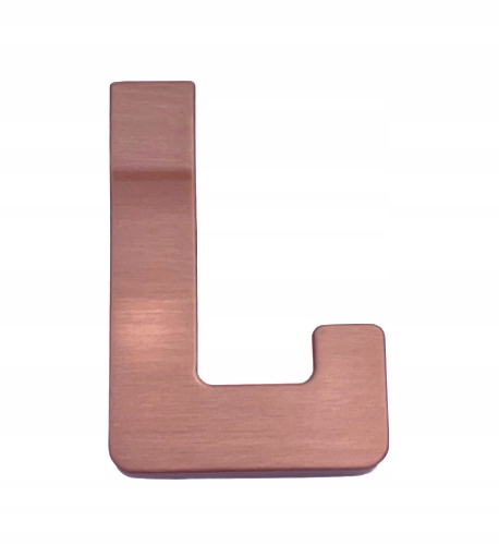 Wieszak meblowy ścienny haczyk pojedynczy miedź