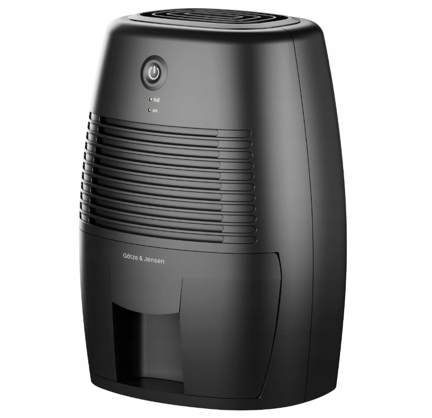 Odvlhčovač Vzduchu DH500 Černý Tichý Kompaktní 21W 500ml Kabel