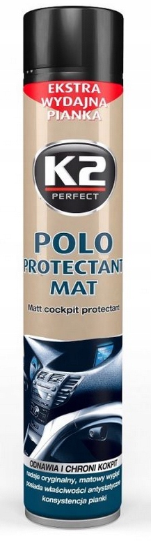 

K2 Polo Protectant Mat Do Kokpitu Black 750ML