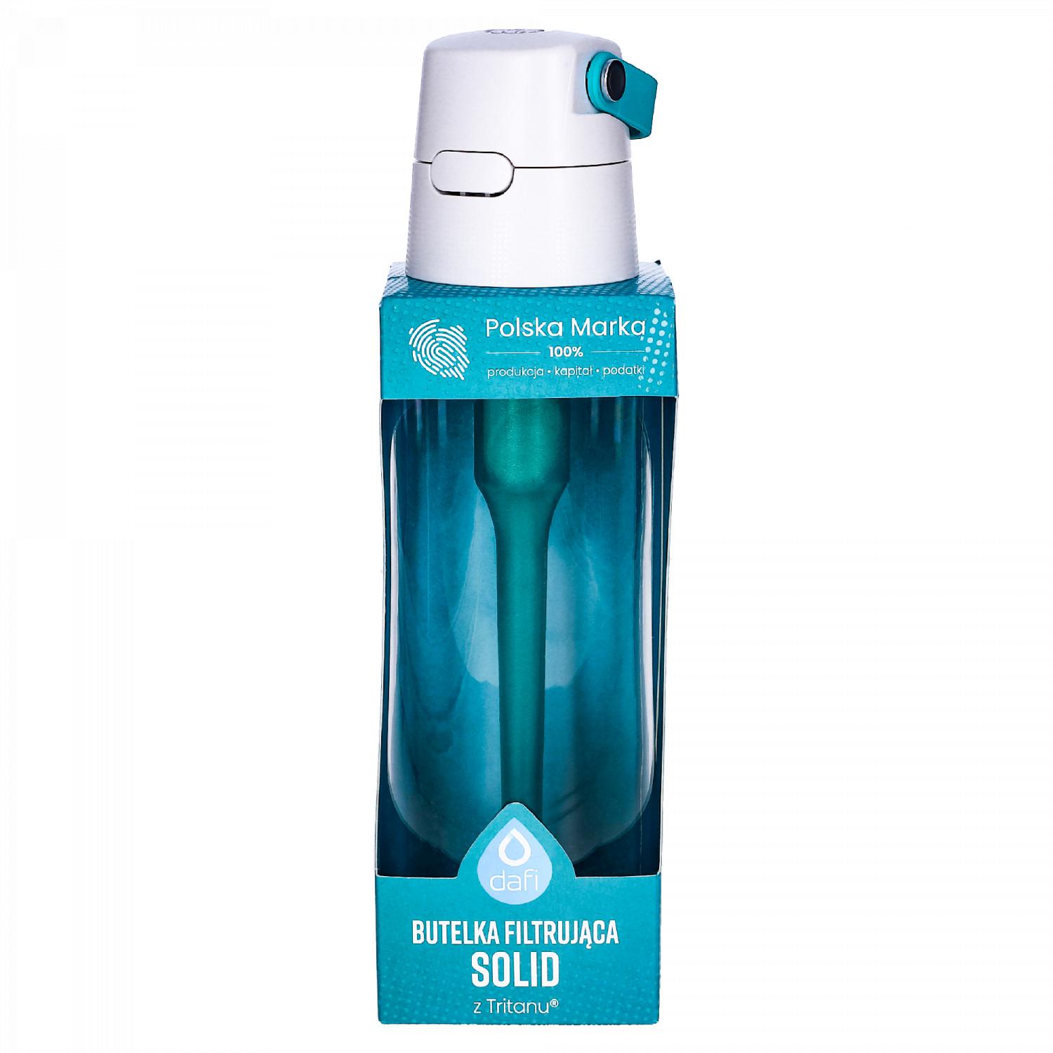 BUTELKA Z FILTREM DAFI SOLID 0,7 L MIĘTOWA TURKUS