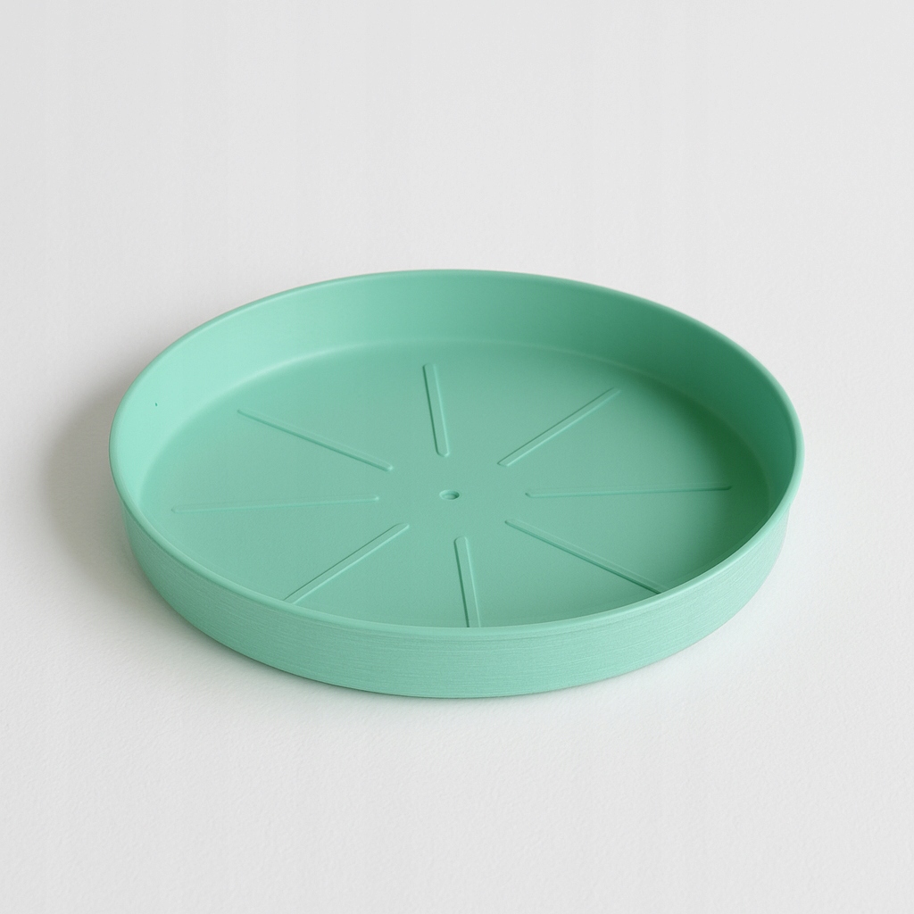 Podstawka LOFT 22 cm, Ekologiczna, UV Odporna, Zielona 3 Pastelowa