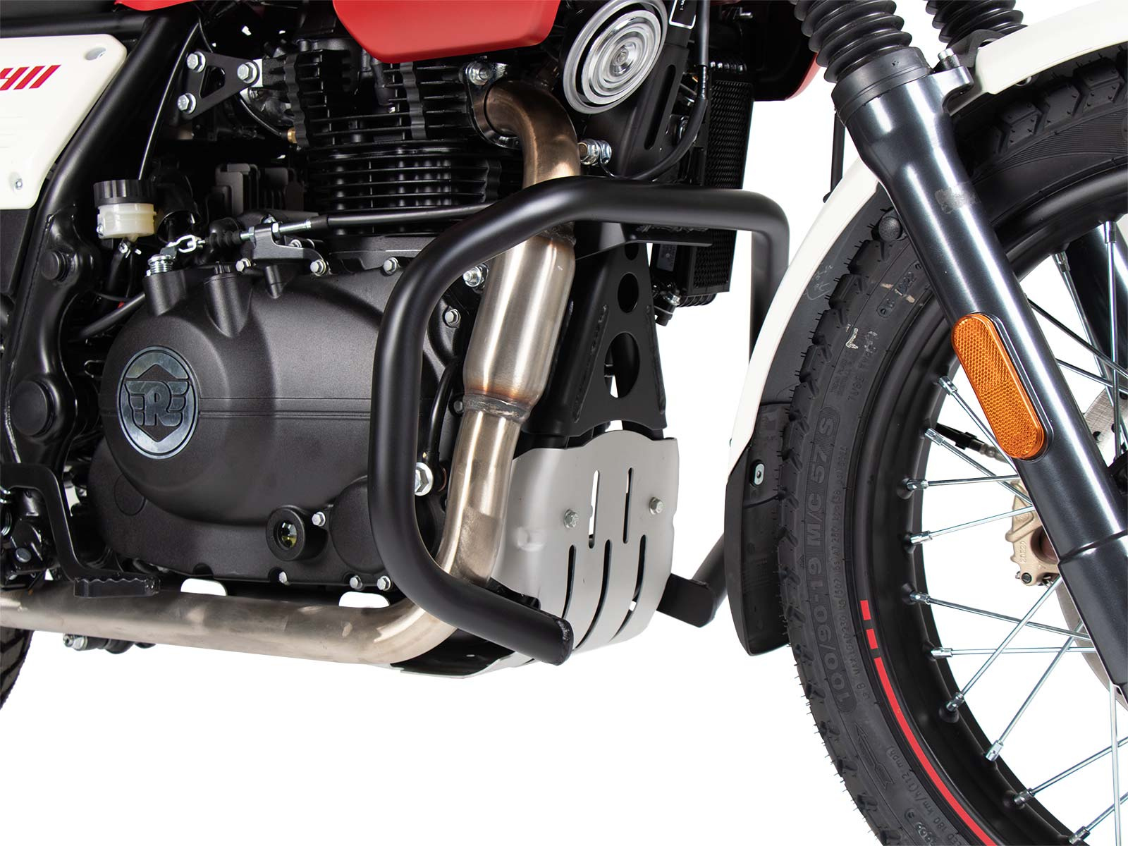 Kryt motora čierny pre Royal Enfield Scram 411 (2022-2024)