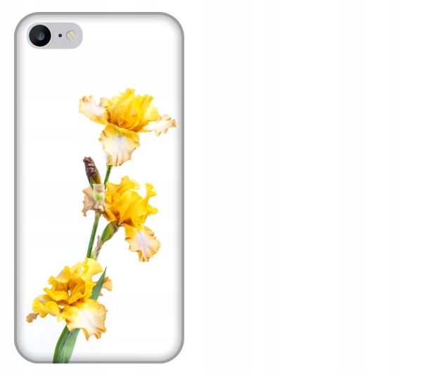 

Etui pokrowiec iPhone 7 Kwiat zólty akwarela