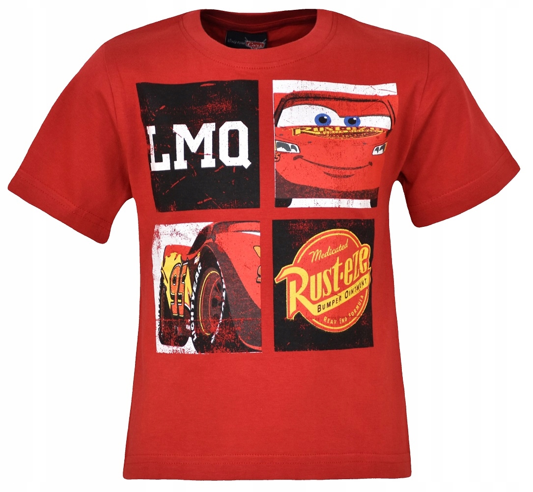 

t-shirt koszulka Auta Zygzak Mcqueen bluzeczka 128