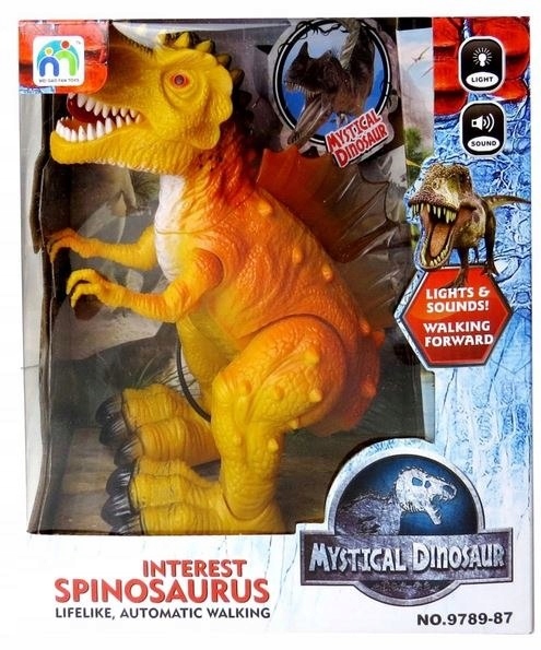 

Mystical Dinozaur Chodzi Świeci Spinozaur
