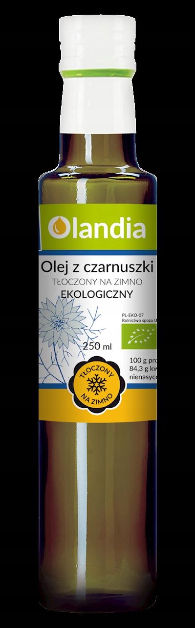Levně Černý Olej Lisovaný Za Studena Bio 250 ml Olandia