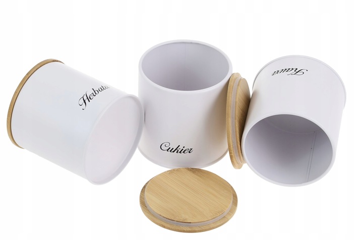 Zestaw CHLEBAK + Pojemniki na Kawę Herbatę Cukier Kod producenta 8295