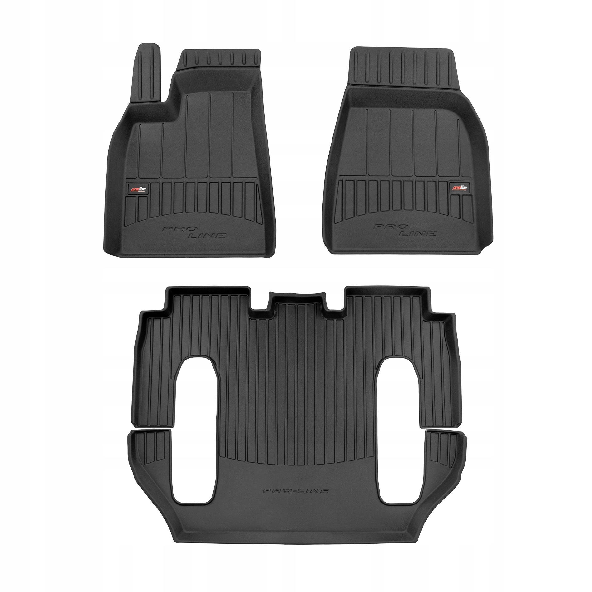 

Dywaniki gumowe 3D do Tesla Model X od 2015