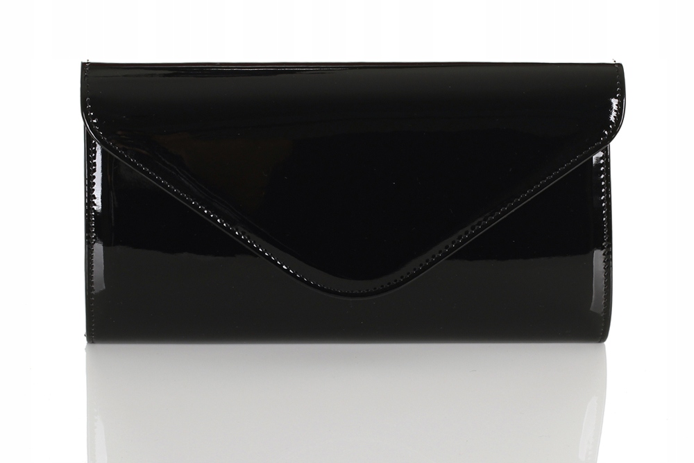 SALVARE Lakierowana kopertówka na pasku Produkt Polski W25 Marka inna