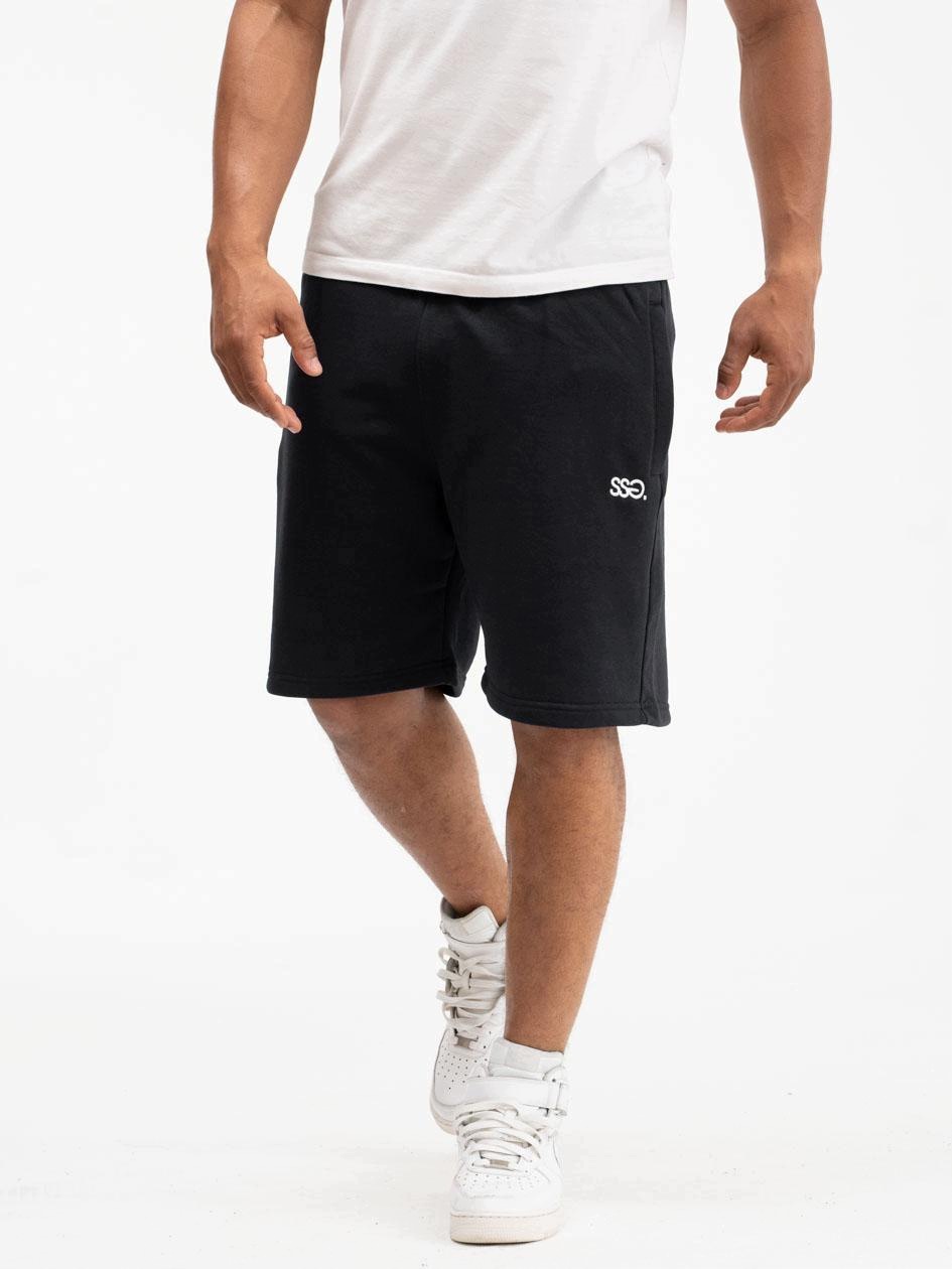 Krátké Kraťasy Dresové Bavlna Pánské Černé Ssg Small Classic XL