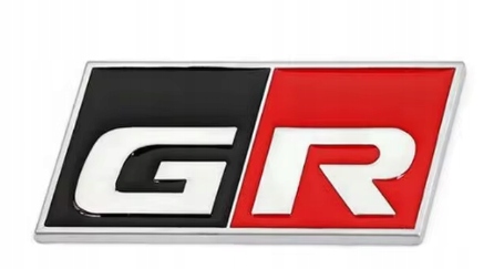 Emblemat Logo Znaczek Naklejka Do Toyota Gr Na Klapę Tył Naklejka Metalowy