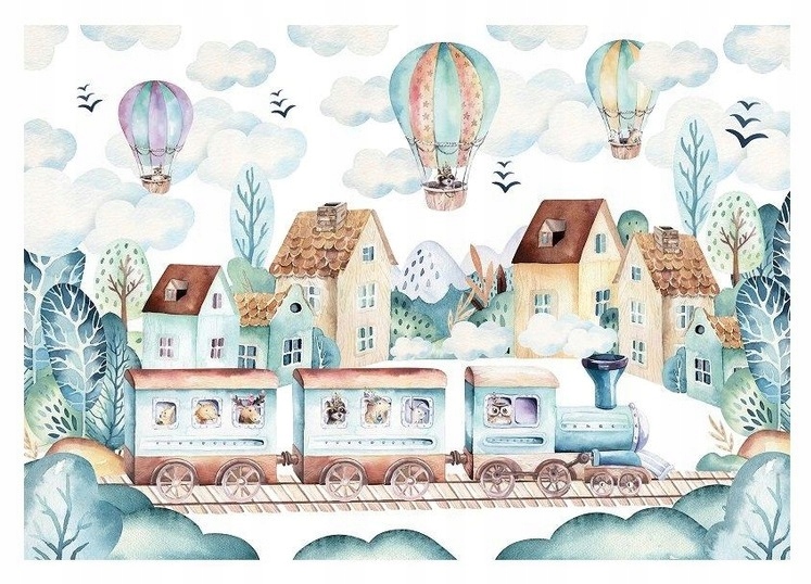 

Fototapeta Dla Dzieci Skandynawska Pociąg 254x184