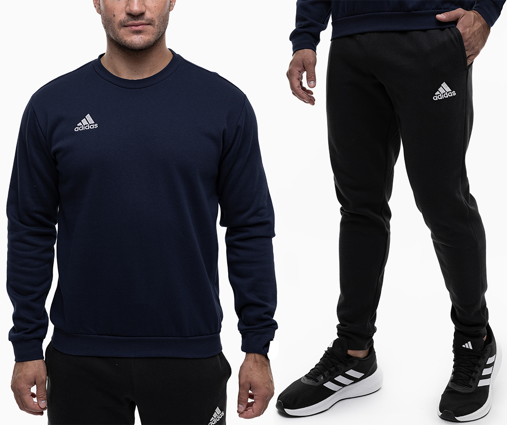 adidas Teplákovka Pánský sportovní komplet Mikina Kalhoty Entrada 22 Pohodlné vel. S