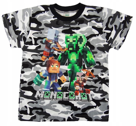 

Minecraft koszulka t-shirt bawełna Z10 rozm. 134