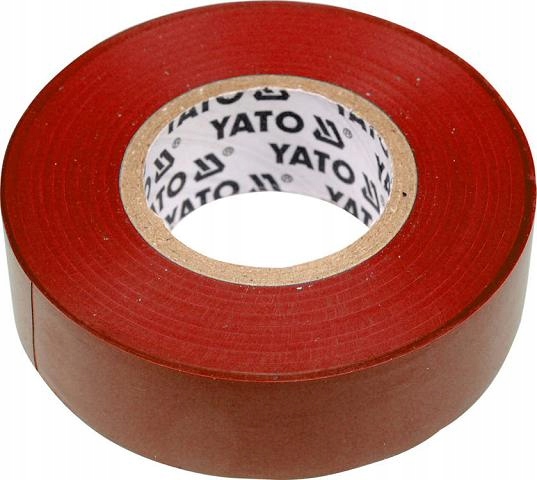 

Taśma Elektroizolacyjna Duża Czerwona 19mm X 20Mb