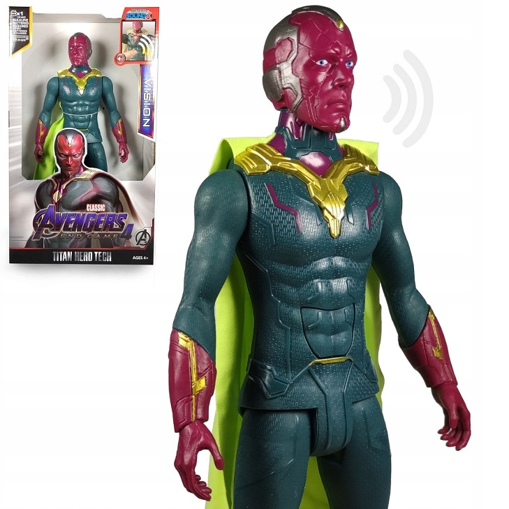 

Vision Ruchoma Duża Figurka Avengers Led Gra 30cm