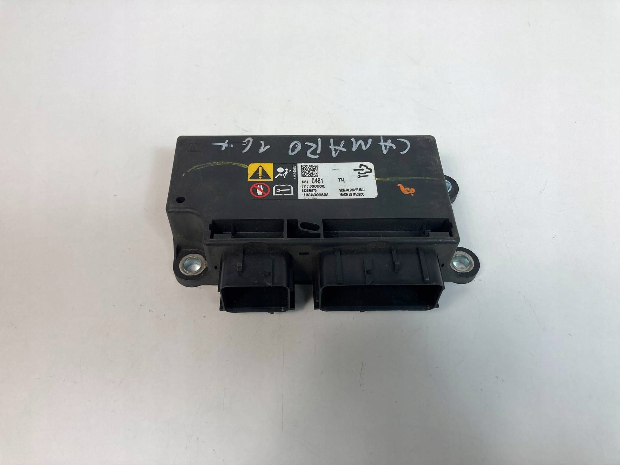 Chevrolet Camaro 16+ SENSOR airbag modulo airbag 13510481