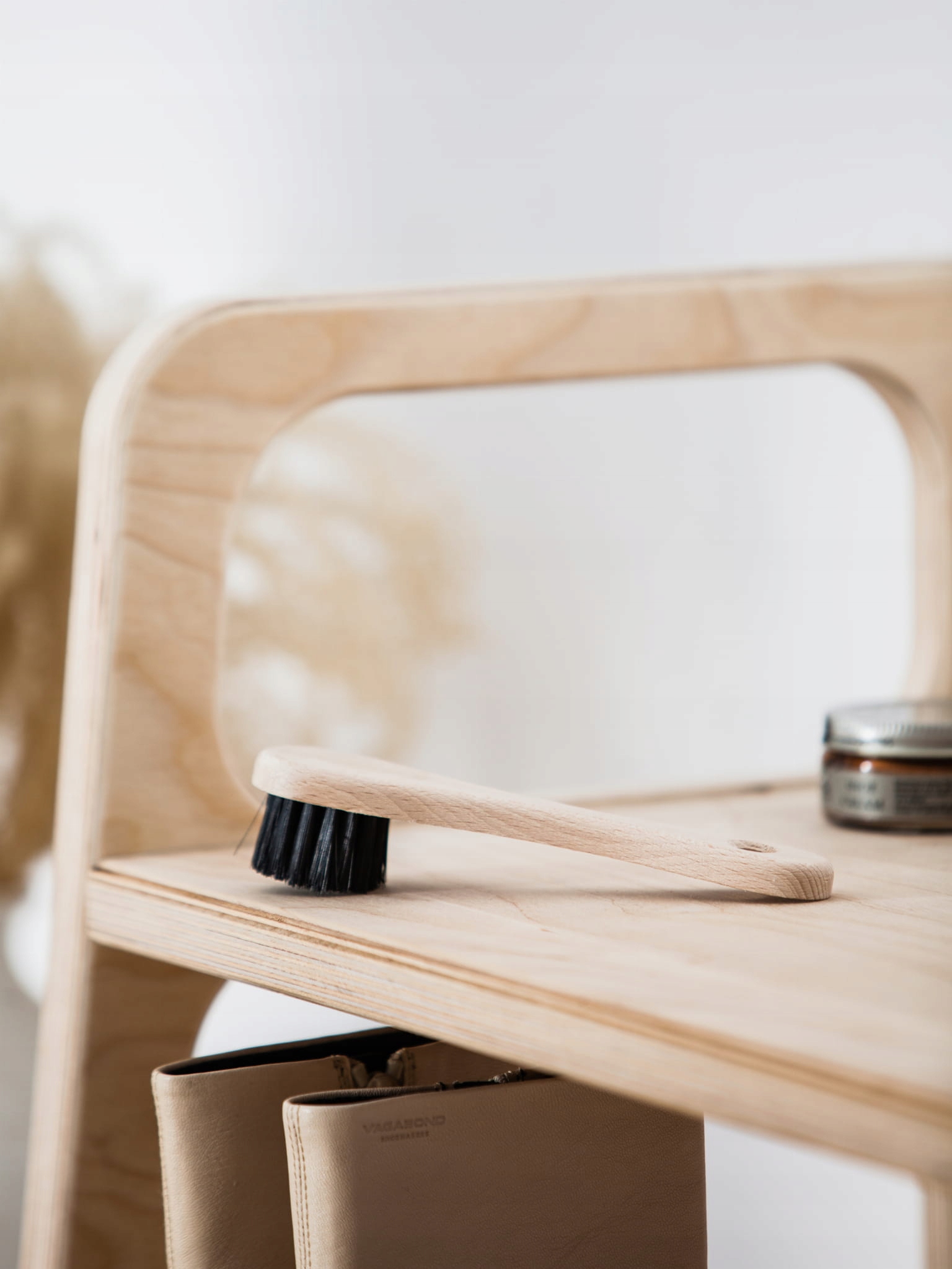 MINI SZCZOTKA DO BUTÓW MAZAK DO NAKŁADANIA PASTY Marka inna