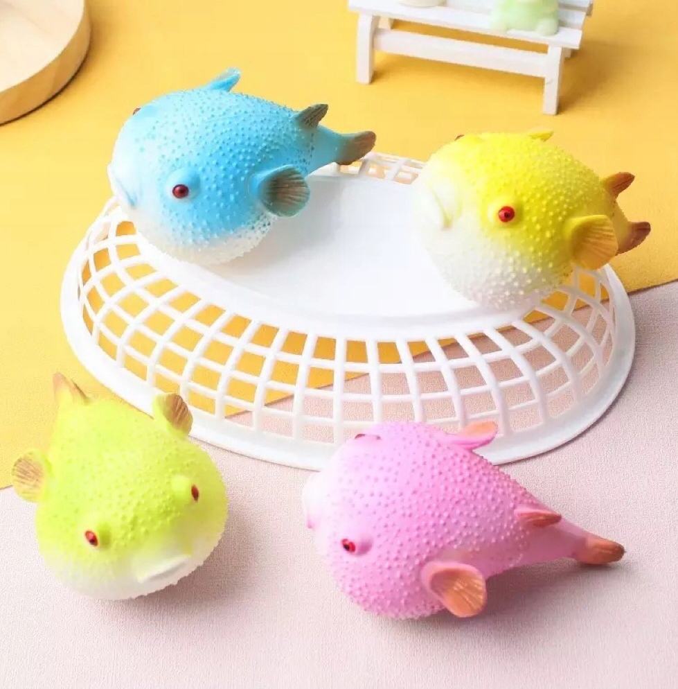 RYBA ROZDYMKA GNIOTEK RYBKA ZABAWKA ANTYSTRESOWA Rodzaj gniotki