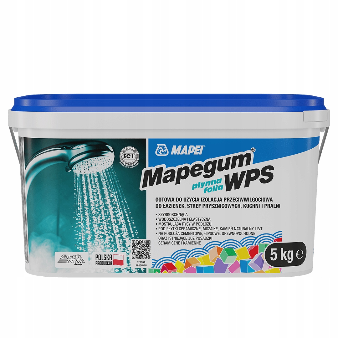 Mapei Hydroizolacja płynna folia Mapegum Wps 5kg