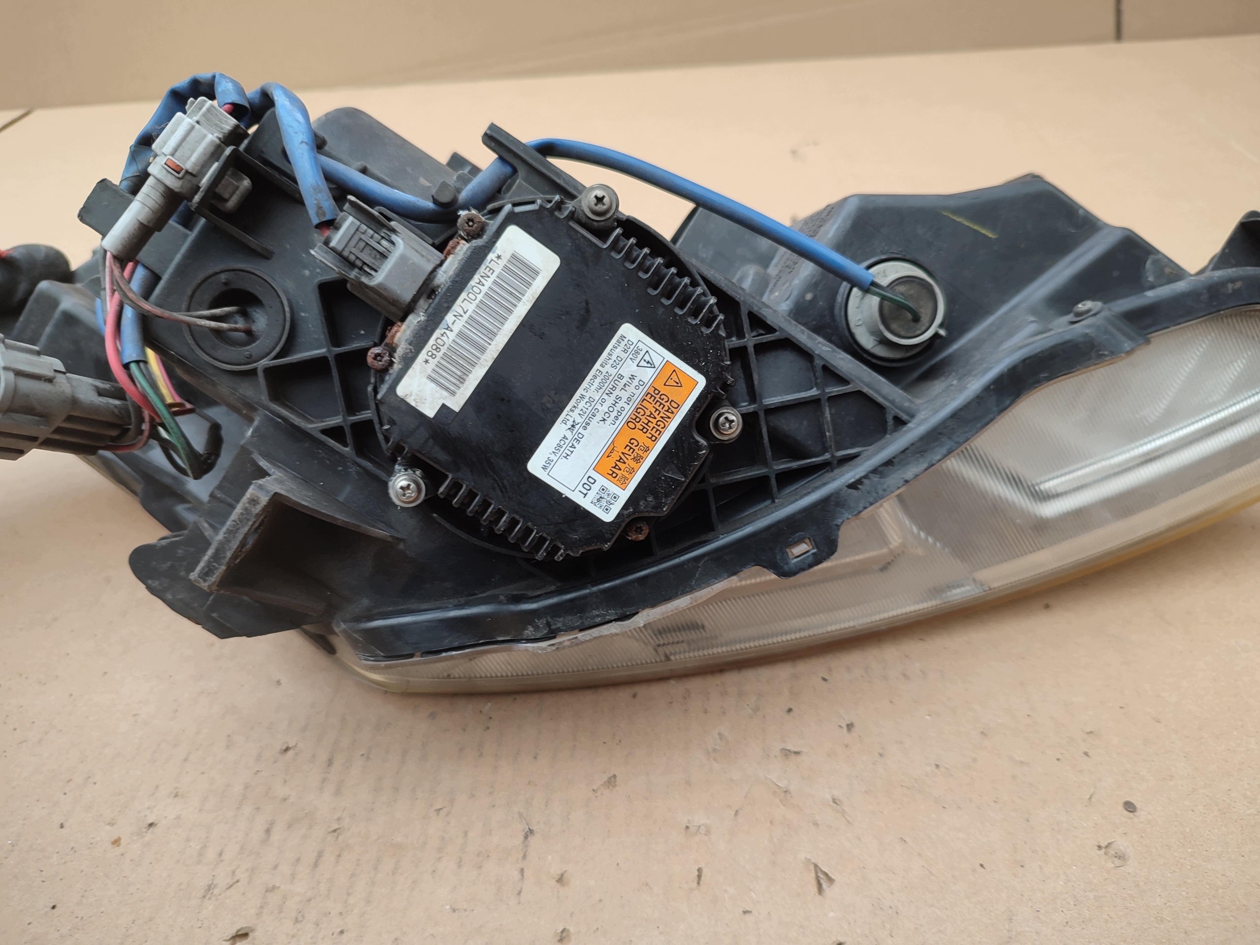 light left front left front NISSAN MURANO Z50 XENON ANGLIK