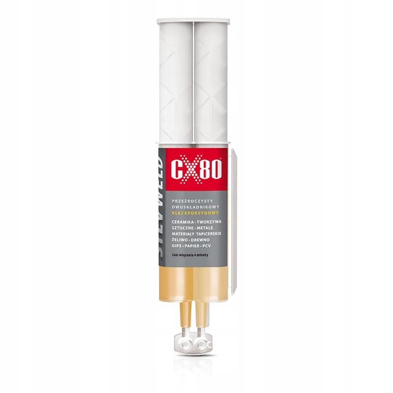 CX80 Silv Weld klej epoksydowy ekstra mocny 24 ml
