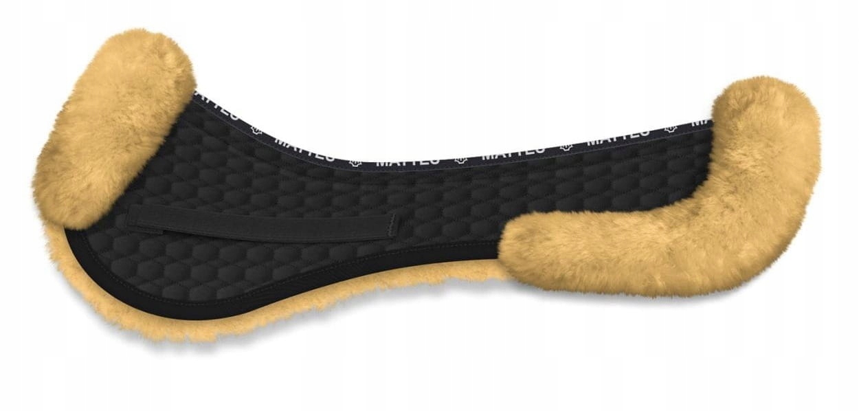 Mattes podložka z ovčí vlny se systémem Ewwa přírodní skoková L