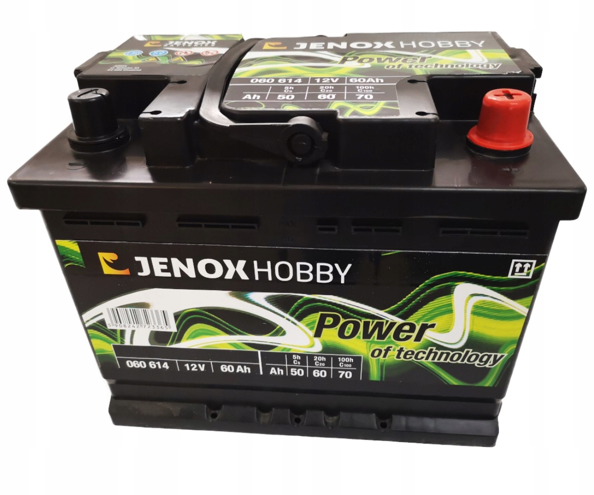 100636 - Аккумулятор Jenox Hobby 12V 60Ah P+ 60614
