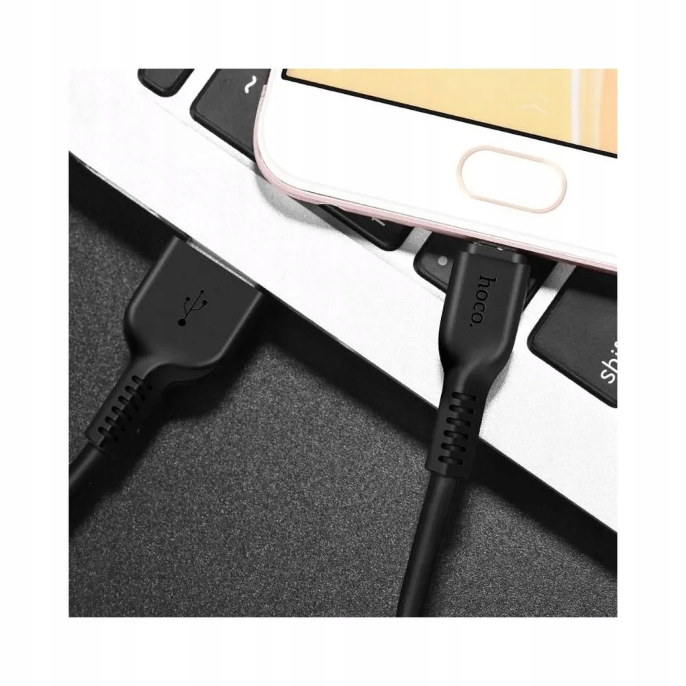 Kabel Usb A do Usb C Hoco 2,4A 2 m X20 biały