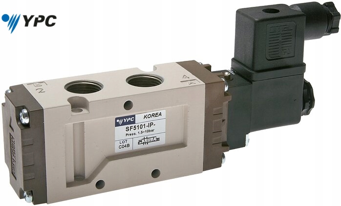 Elektroventil 5/2 monostabilní G 3/8" 12 V DC Ypc